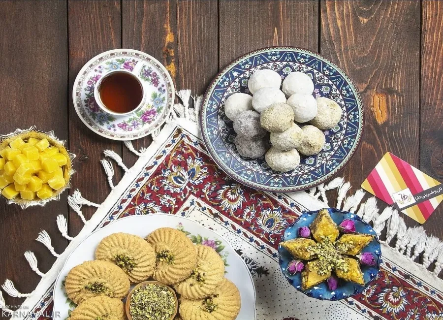 شیرینی و خوراکی های محلی کاشان